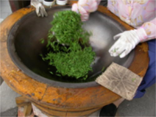 绿茶龙井茶手工制作流程