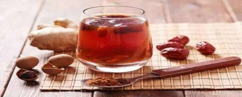红糖桂圆红枣枸杞茶的功效